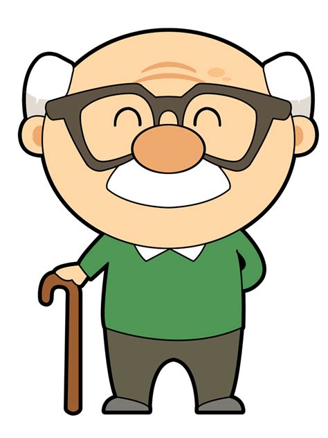 old man clipart